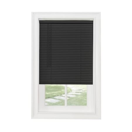 27 X 64 In. Cordless GII Morningstar 1 In. Mini Blind; Black